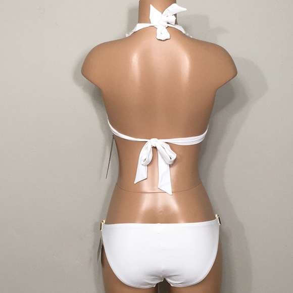 LA BLANCA white bikini bottom. NWT - Picture 2 of 6